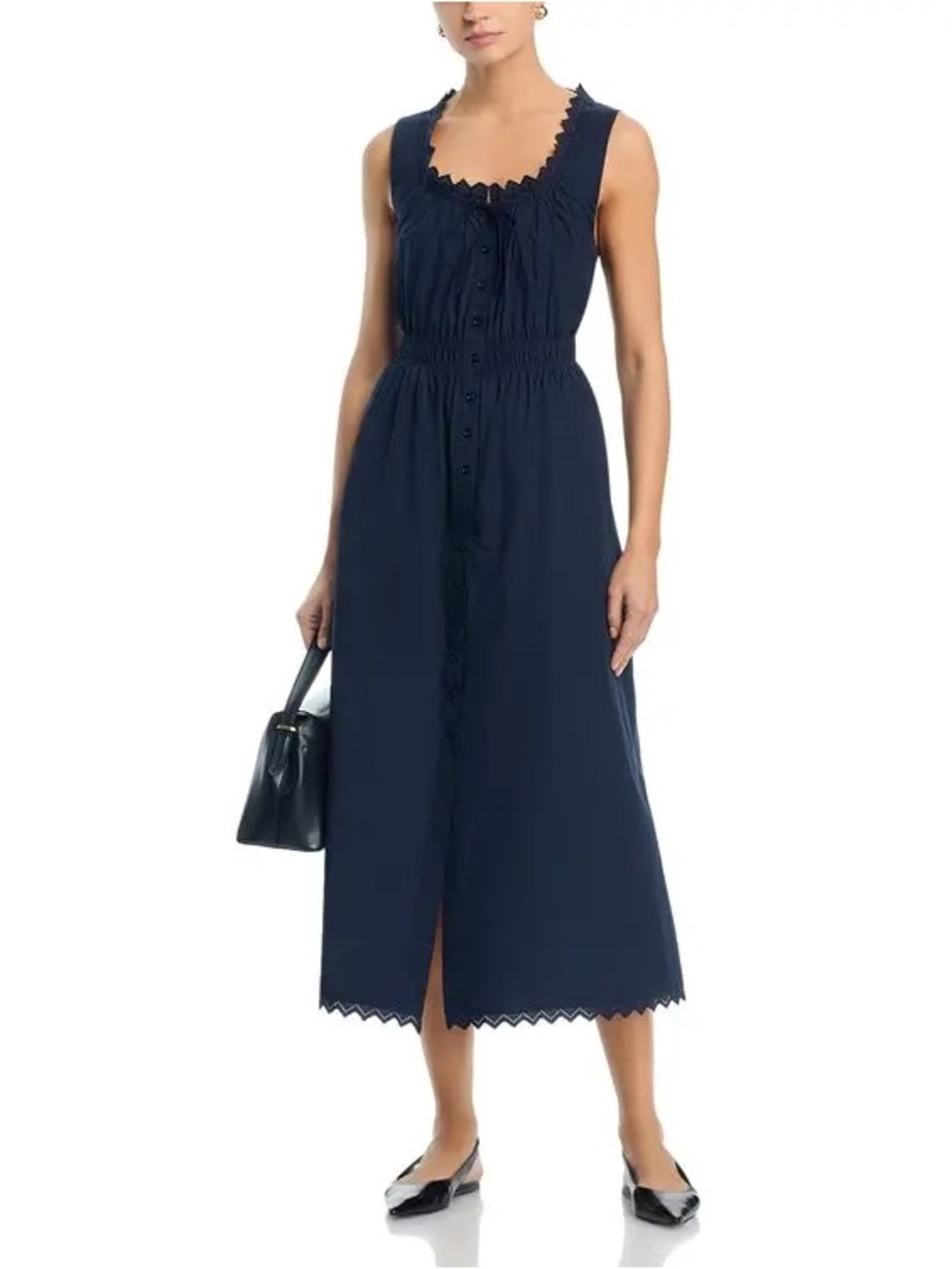 NWT FRAME The Serene Midi Dress